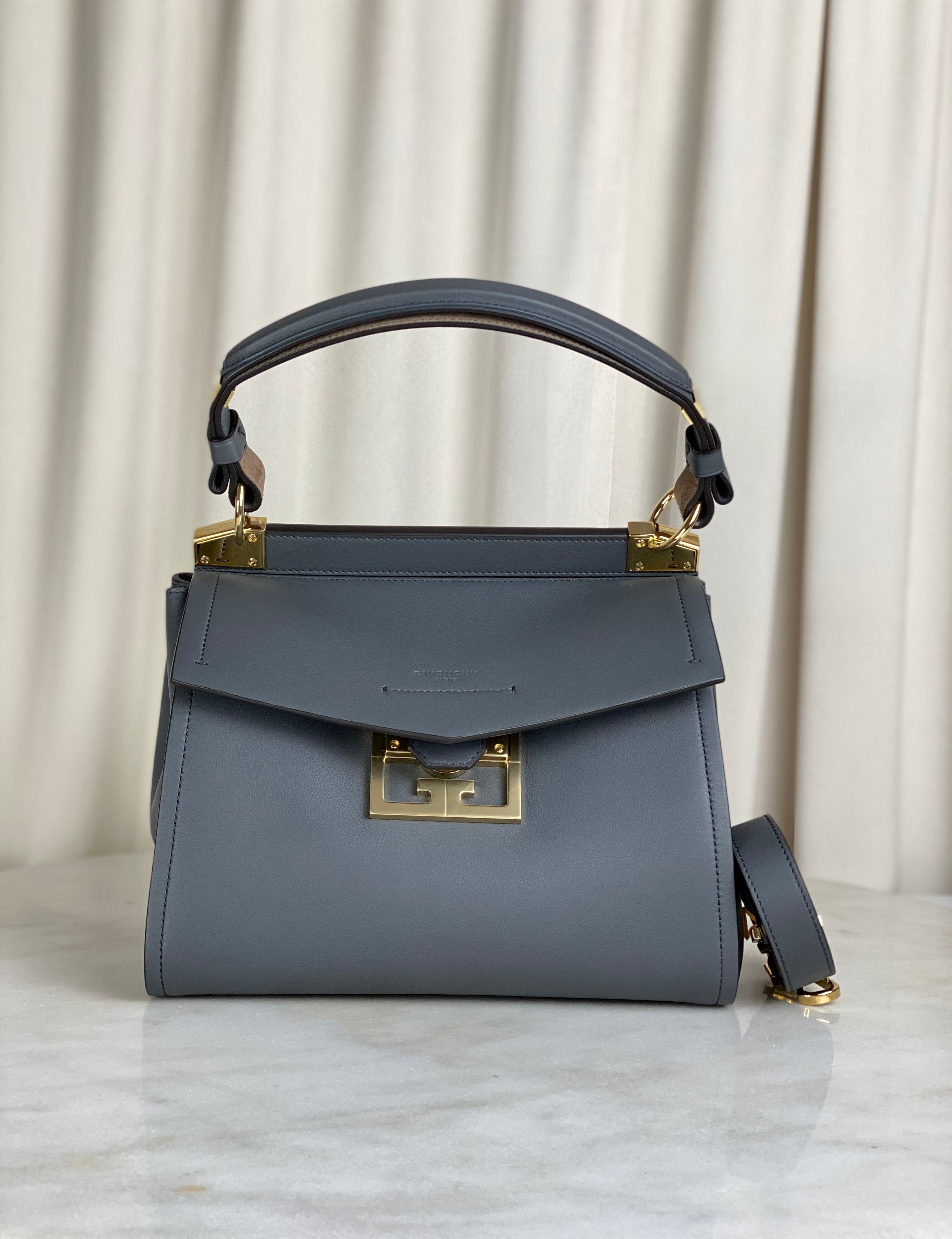Givenchy Grey Storm Mystic Small Top Handle Bag-handbag-Givenchy-The Closet Egypt