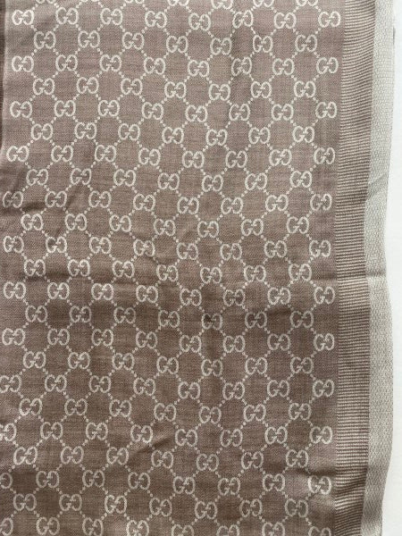 Gucci Light Brown GG Scarf-Scarf-Gucci-The Closet Egypt