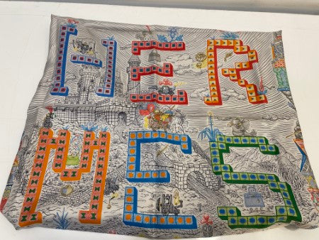 Hermes Colorful Square Silk Scarf-Scarf-Hermes-The Closet Egypt