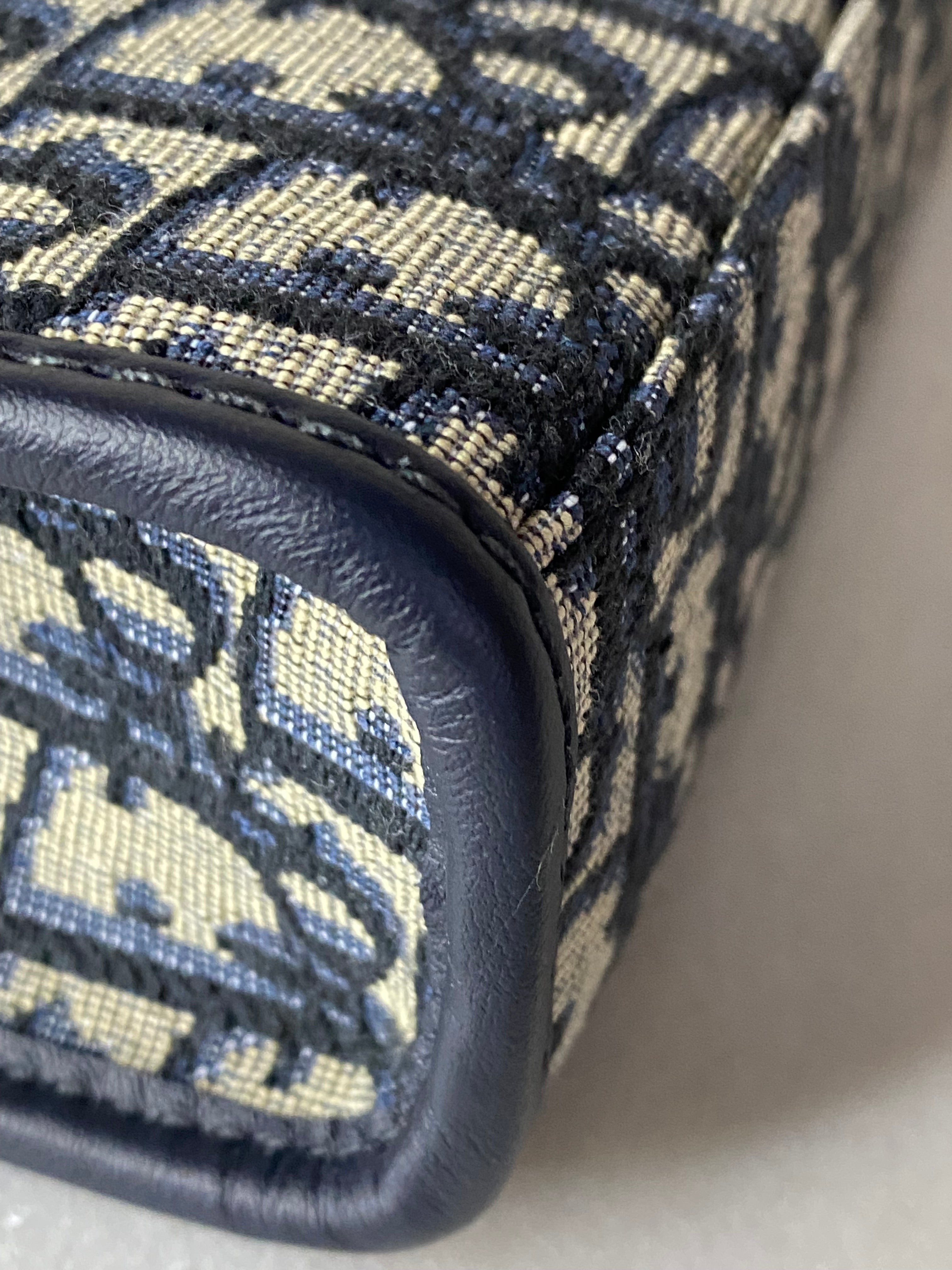 Christian Dior Blue Montaigne Pouch-Pouch-Christian Dior-The Closet Egypt