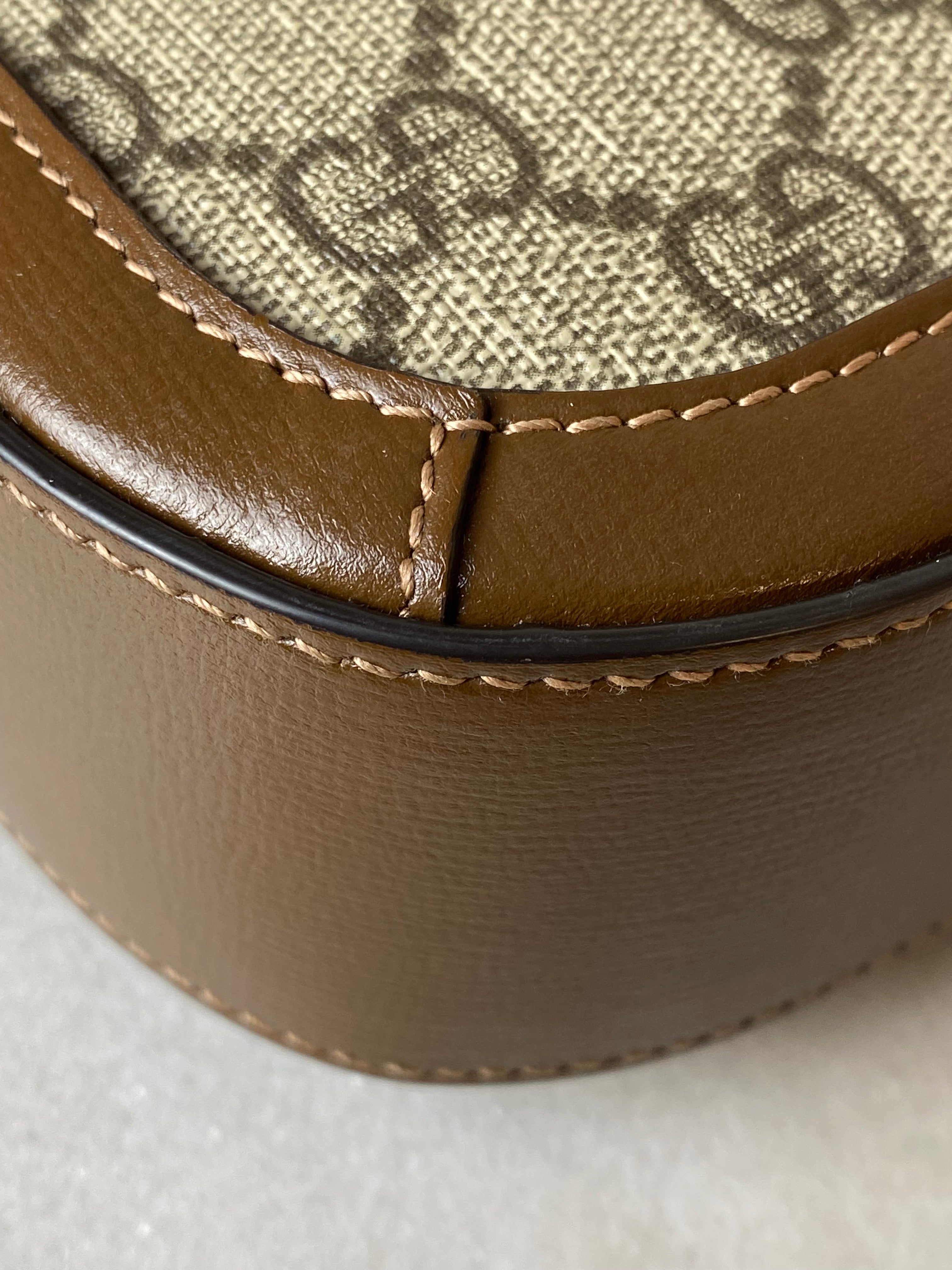 Gucci Bicolor GG Horsebit 1955 Crossbody Bag-handbag-Gucci-The Closet Egypt