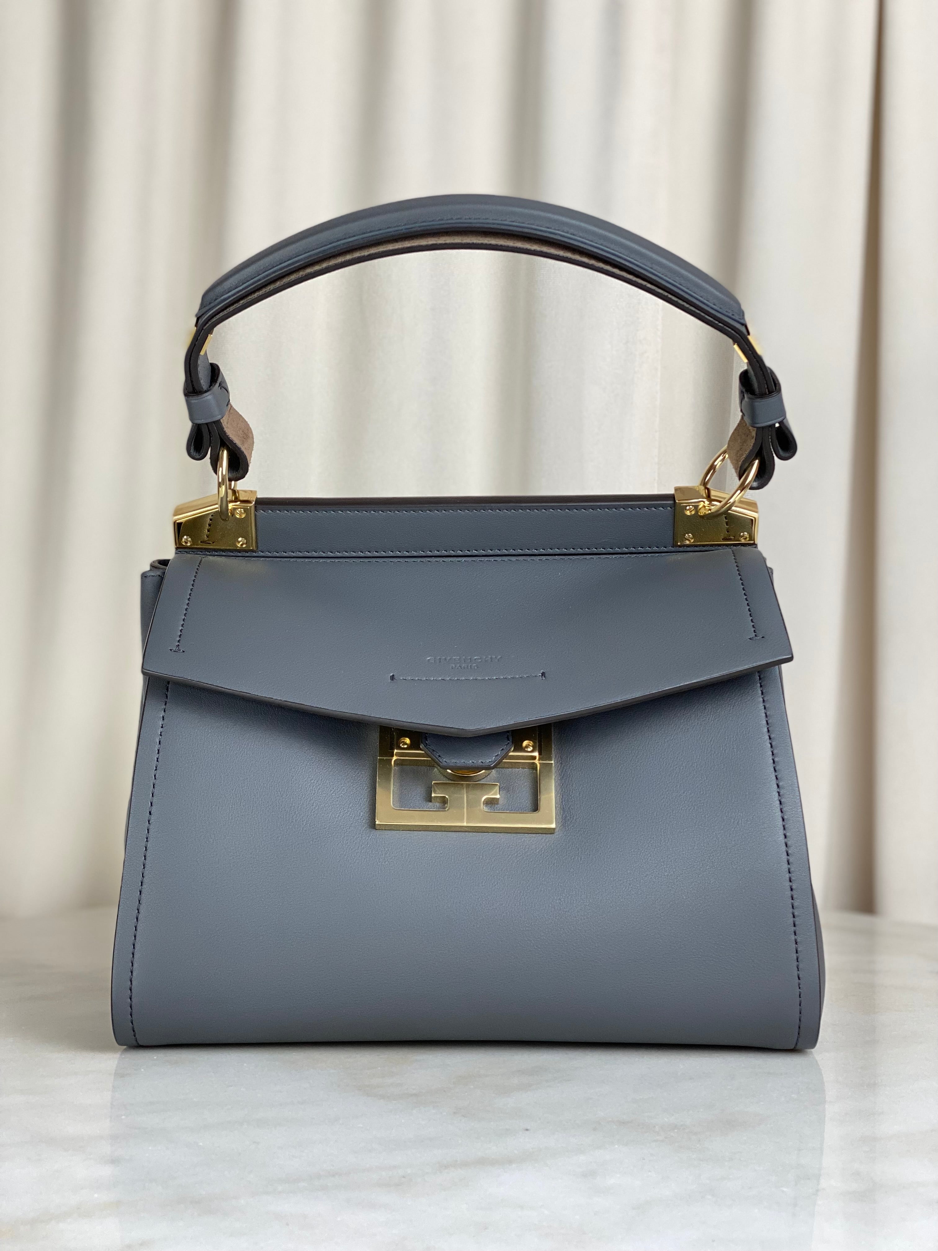 Givenchy Grey Storm Mystic Small Top Handle Bag-handbag-Givenchy-The Closet Egypt