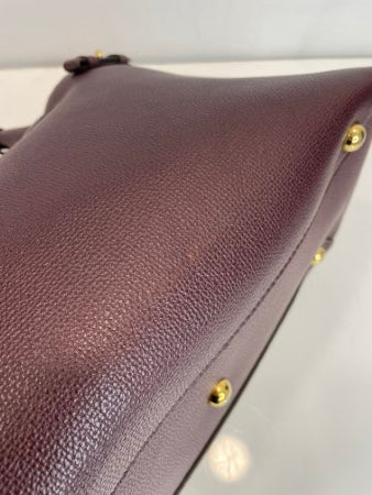 Burberry Burgundy Banner Tote Medium Bag-handbag-Burberry-The Closet Egypt