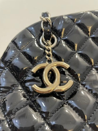 Chanel Black Just Mademoiselle Bowling Bag-handbag-Chanel-The Closet Egypt