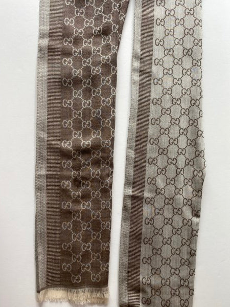 Gucci Light Brown GG Scarf-Scarf-Gucci-The Closet Egypt