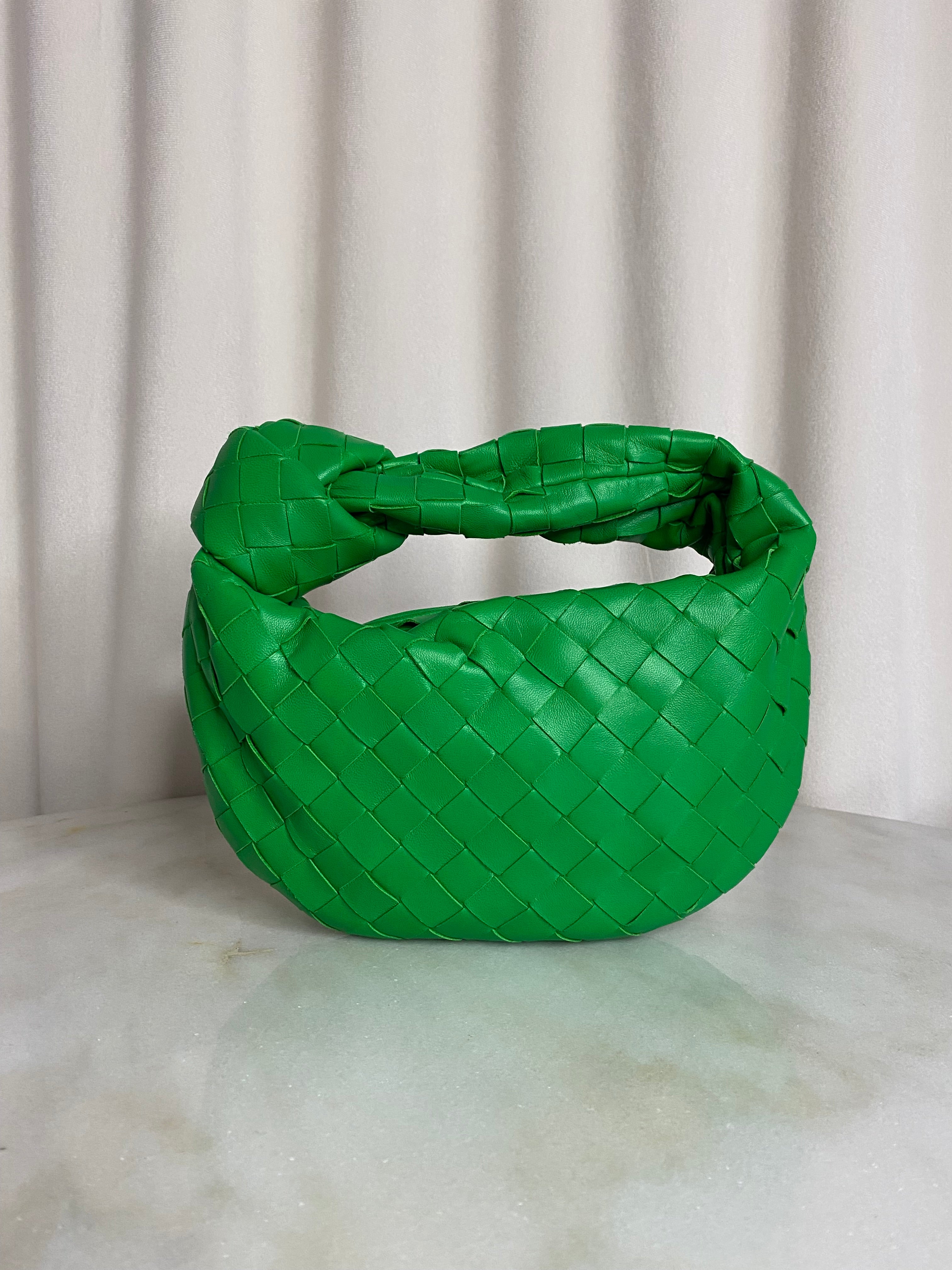 Bottega Veneta Green Jodie Mini Bag-handbag-Bottega Veneta-The Closet Egypt