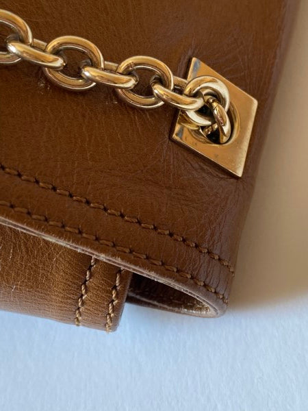 Fendi Brown Baguette Shoulder Bag-handbag-Fendi-The Closet Egypt