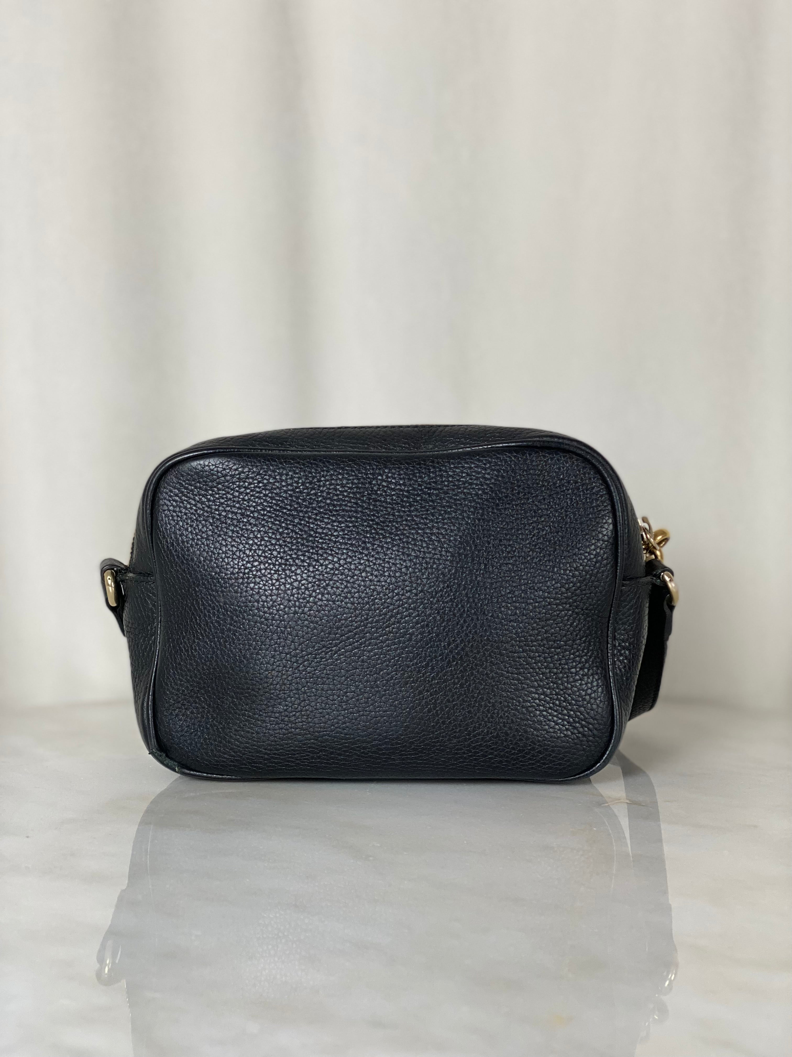 Gucci Black Soho Disco Camera Crossbody Bag