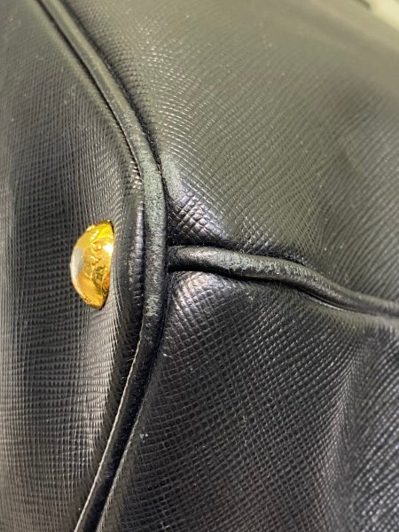 Prada Blue Galleria Double Zip Medium Bag-handbag-Prada-The Closet Egypt