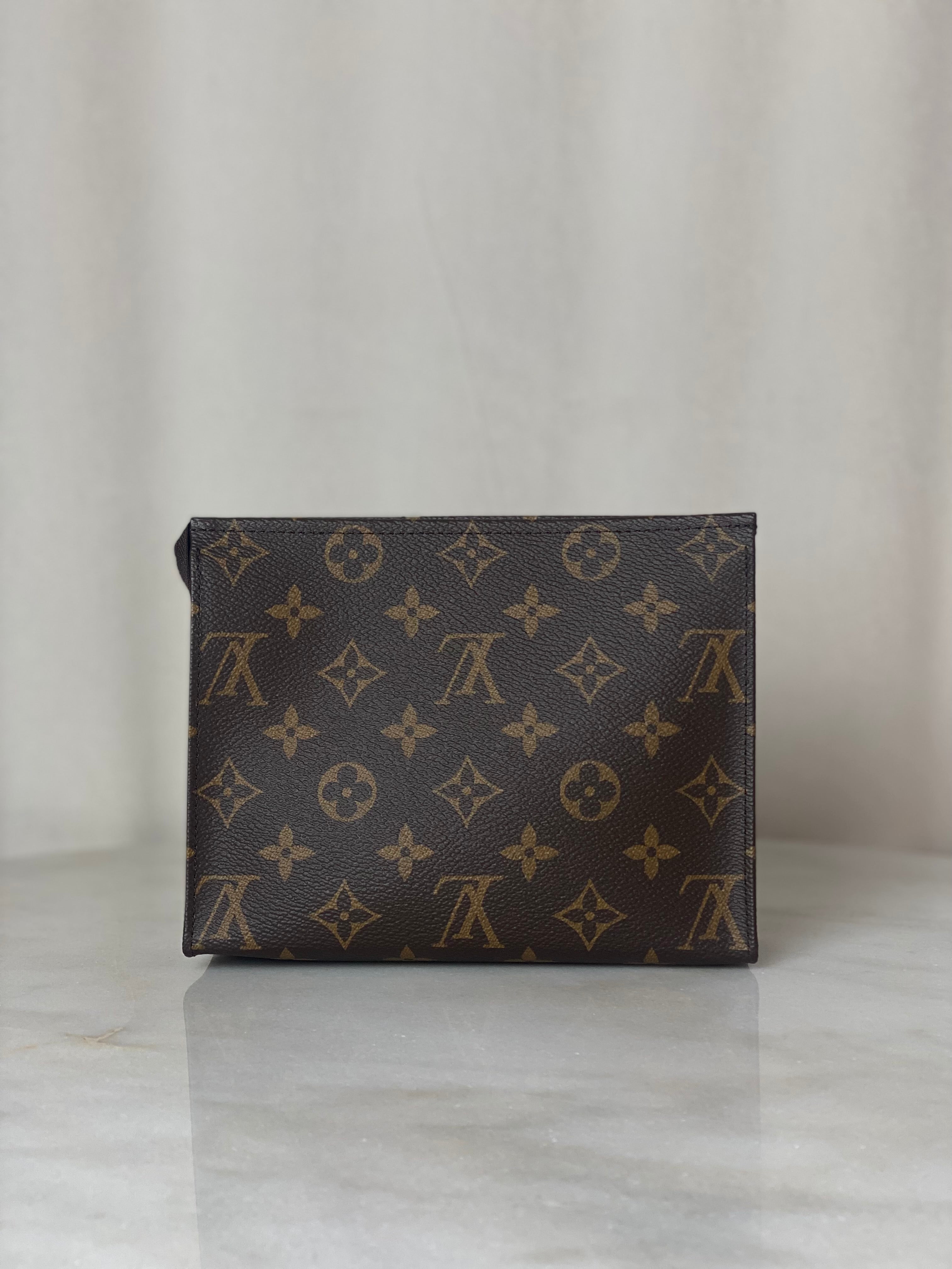 Louis Vuitton Monogram Zip Pouch 19-Pouch-Louis Vuitton-The Closet Egypt