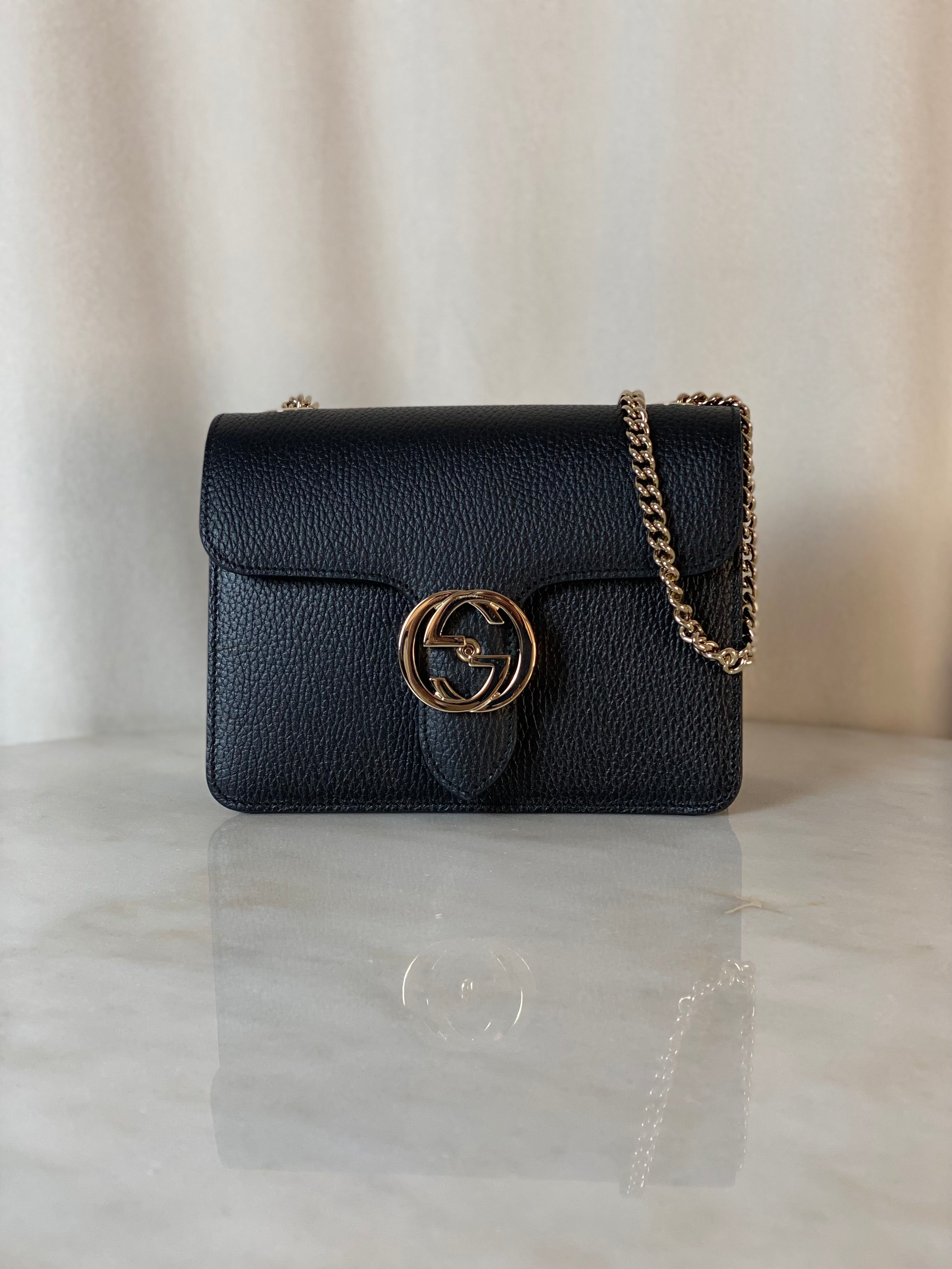 Gucci Black Interlocking GG Bag-handbag-Gucci-The Closet Egypt