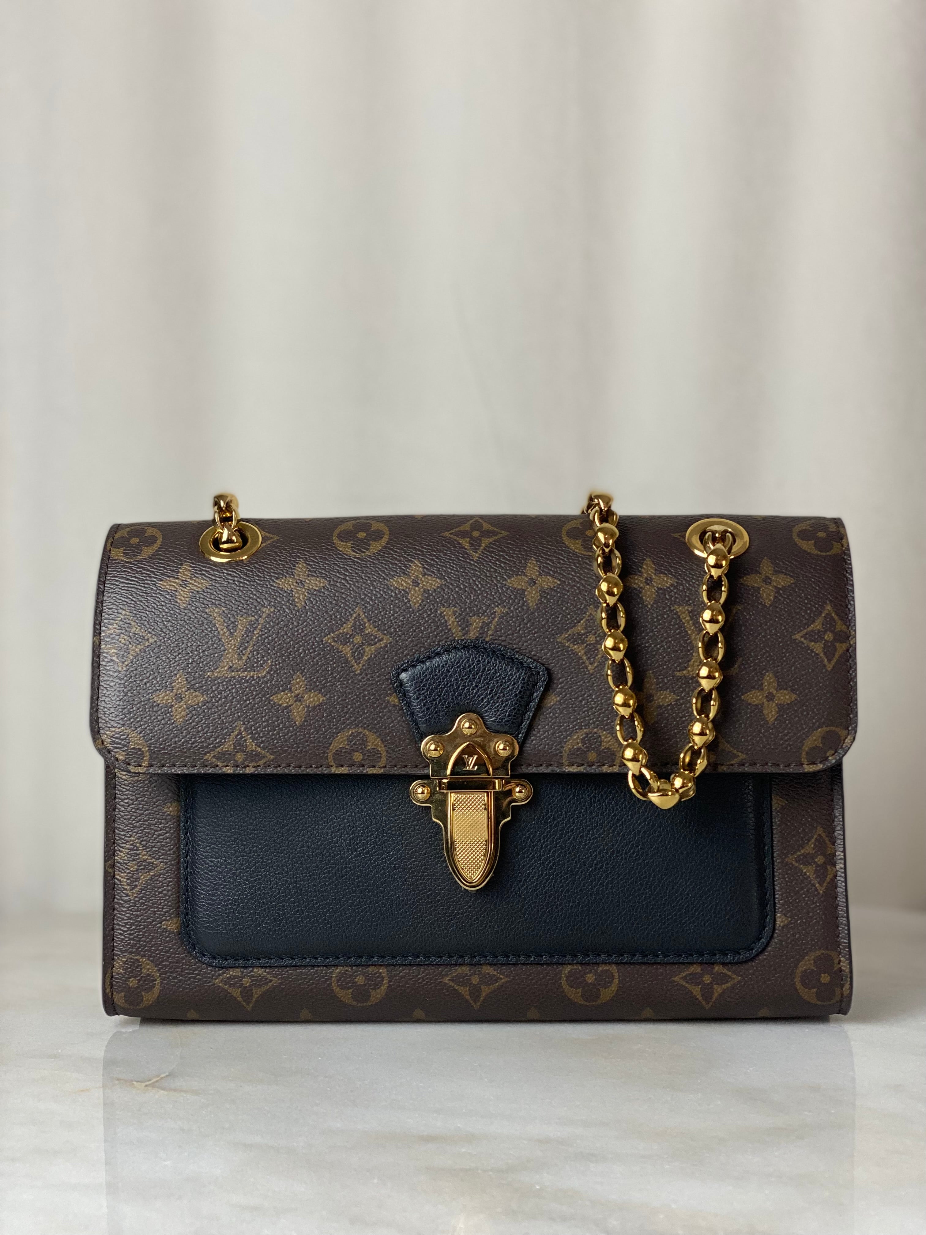 Louis Vuitton Monogram Black Victoire Bag-handbag-Louis Vuitton-The Closet Egypt