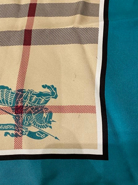 Burberry Bicolor Haymarket Square Scarf-Scarf-Burberry-The Closet Egypt