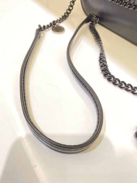 Stella Mccartney Black Vegan Falabella Box Crossbody Bag-handbag-Stella Mccartney-The Closet Egypt