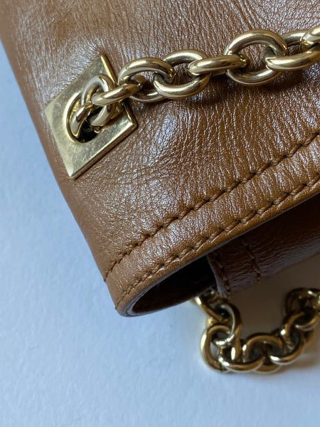 Fendi Brown Baguette Shoulder Bag-handbag-Fendi-The Closet Egypt