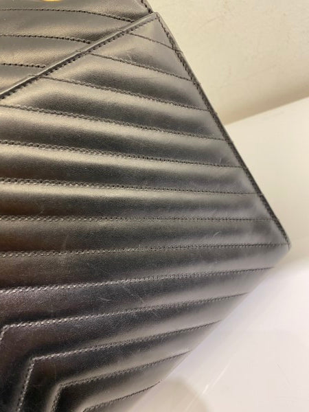 YSL Black Envelope Large Bag-handbag-YSL-The Closet Egypt