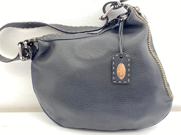 Fendi Bicolor Hobo Shoulder Bag-handbag-Fendi-The Closet Egypt