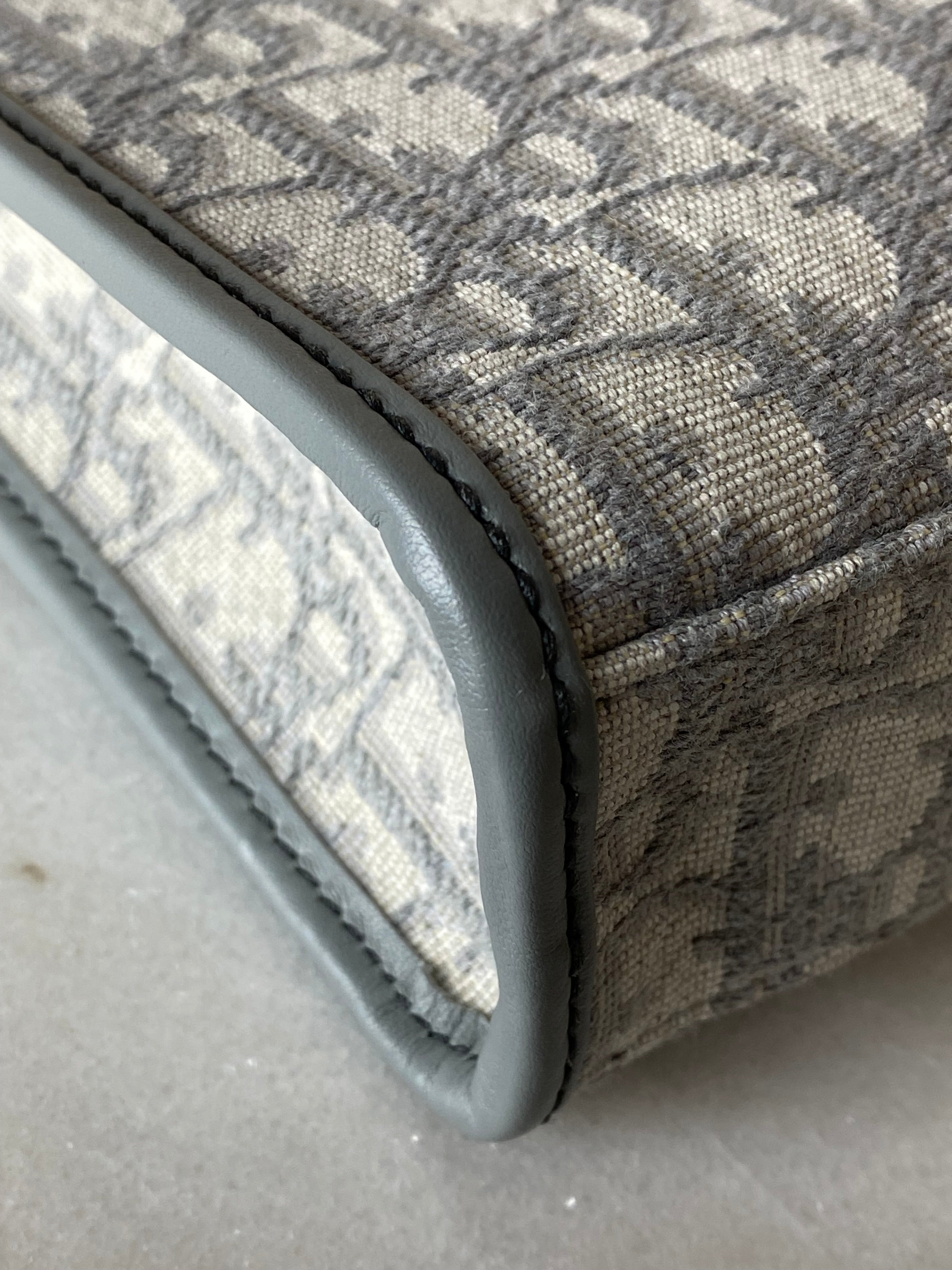 Christian Dior Grey Montaigne Pouch-Pouch-Christian Dior-The Closet Egypt