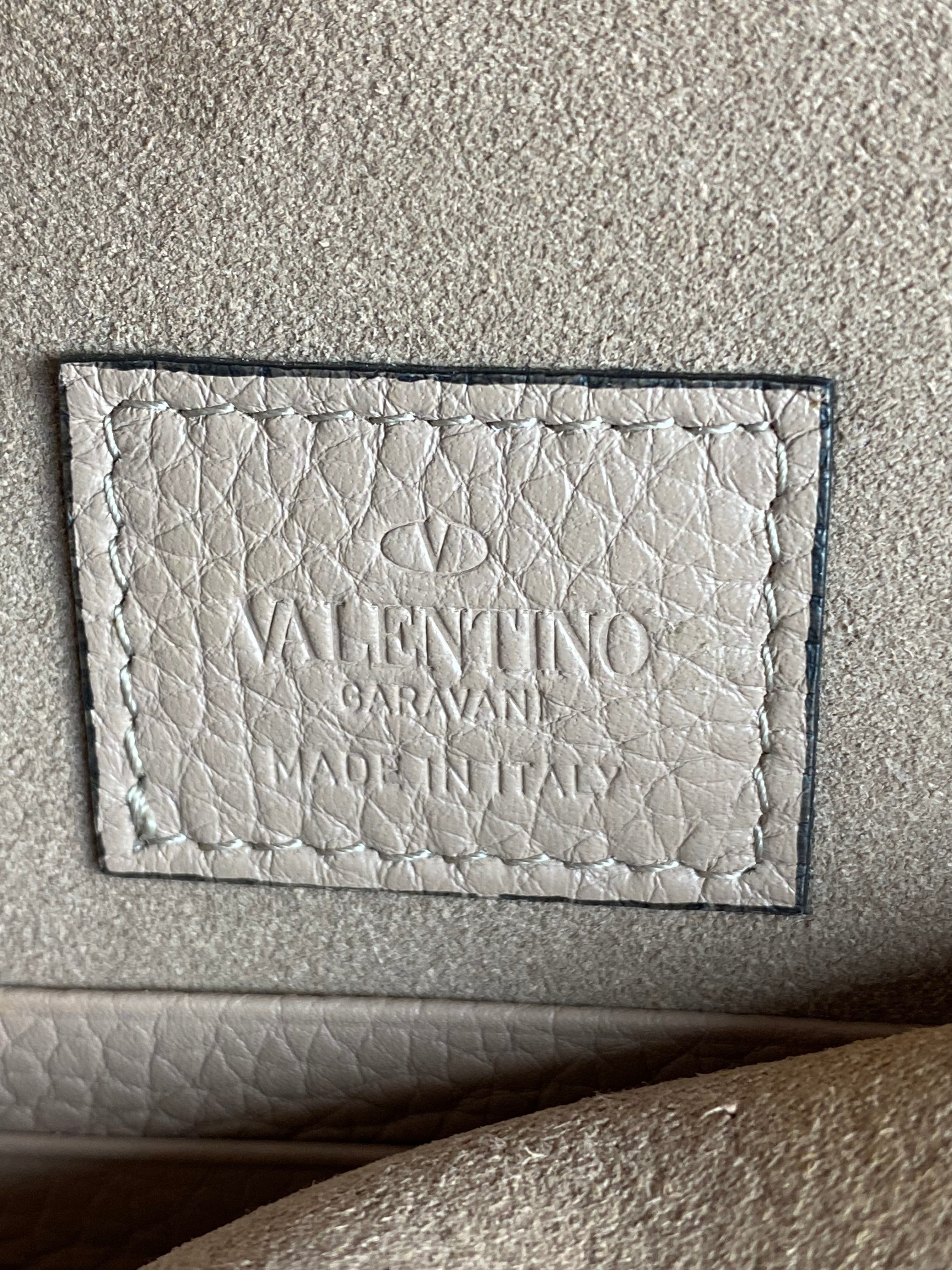 Valentino Nude Rock Studded Envelope Pouch-Pouch-Valentino-The Closet Egypt