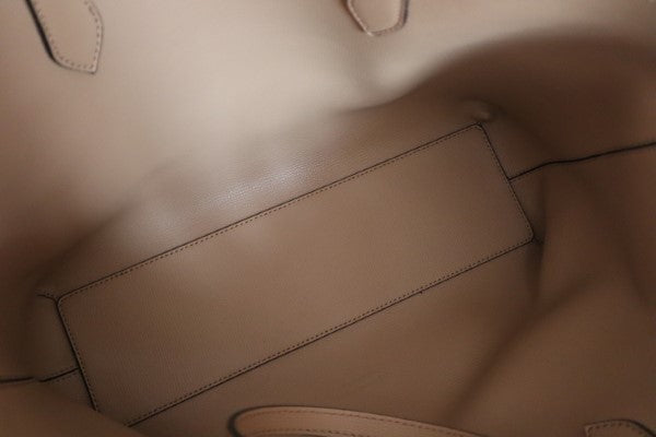 Burberry Beige Haymarket Reverse Tote Medium Shoulder Bag-handbag-Burberry-The Closet Egypt