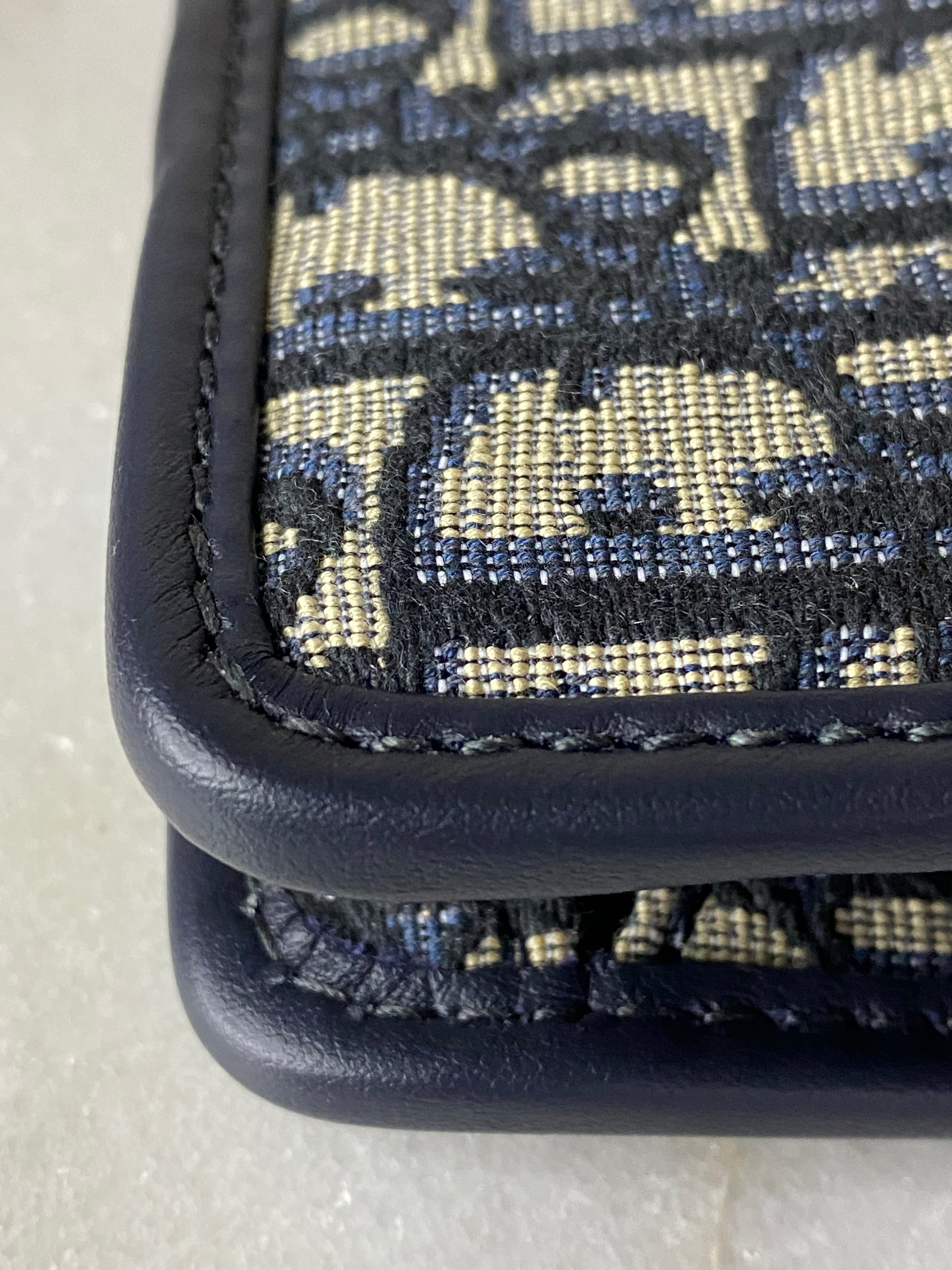 Christian Dior Blue Montaigne Pouch-Pouch-Christian Dior-The Closet Egypt