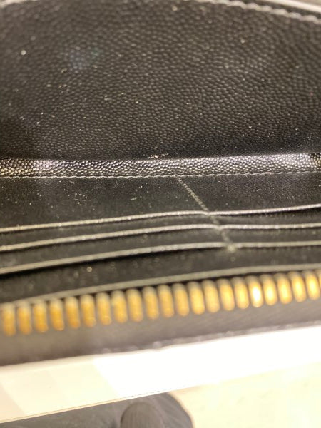 YSL Black Wallet-wallet-YSL-The Closet Egypt