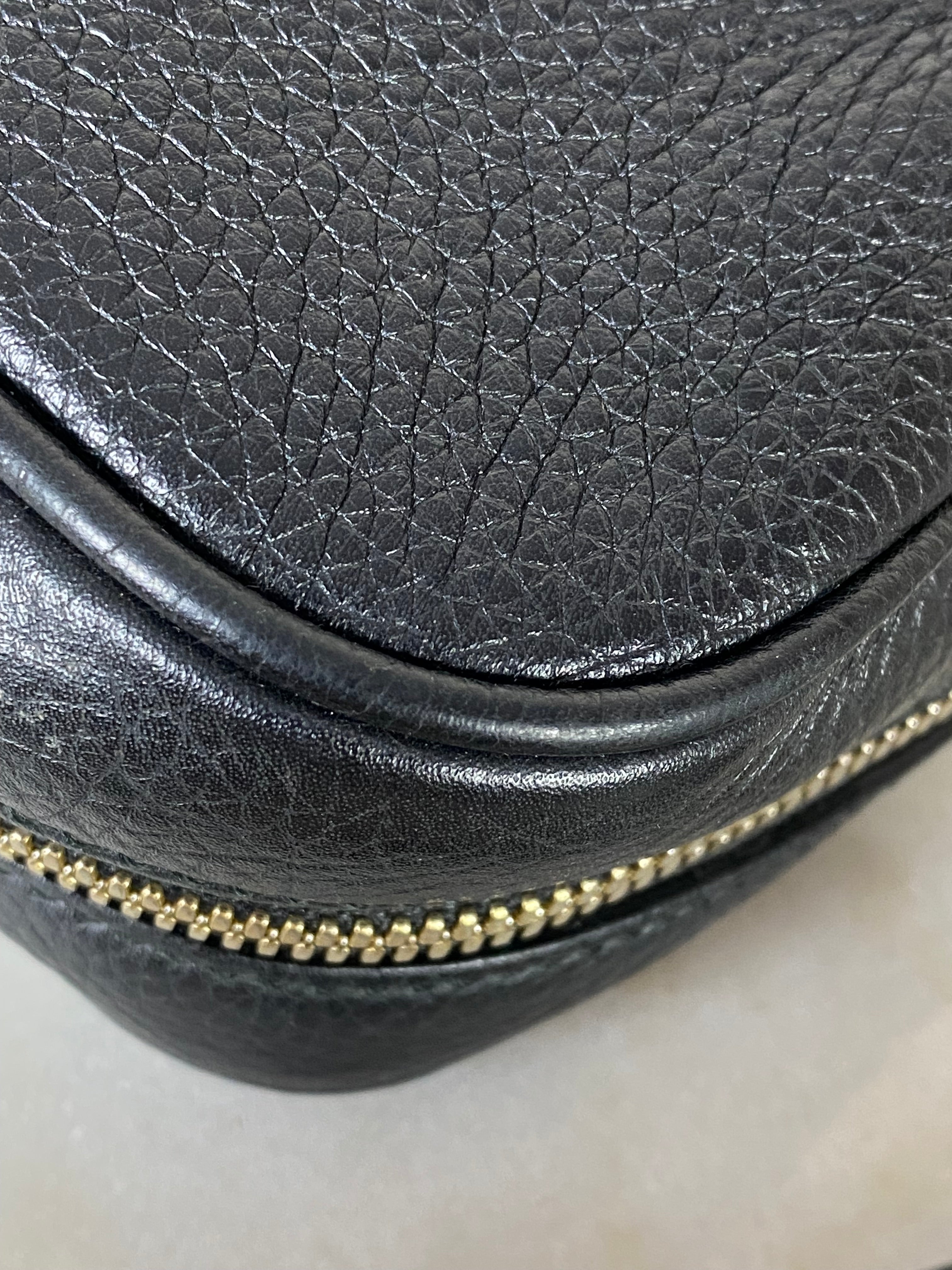 Gucci Black Soho Disco Camera Crossbody Bag