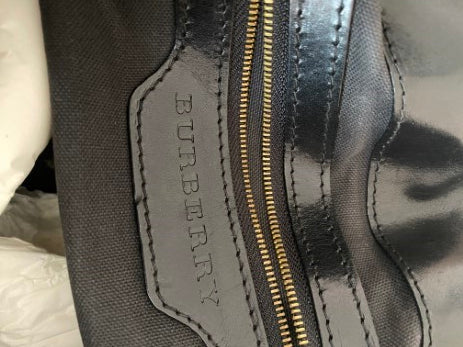 Burberry Black House Check Bridle Tote Bag-handbag-Burberry-The Closet Egypt