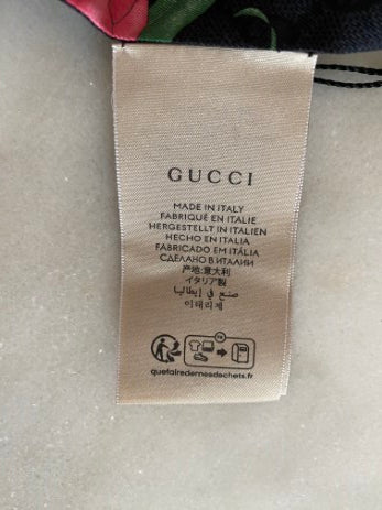 Gucci Black Multicolor Floral Beauty Silk Twill-Twilly-Gucci-The Closet Egypt