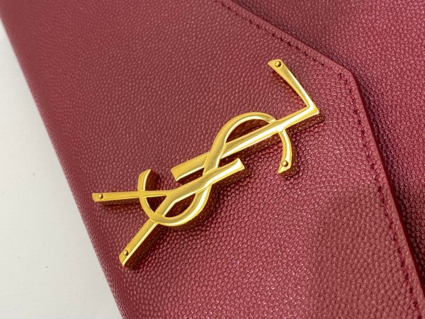 YSL Red Uptown Pouch-Pouch-YSL-The Closet Egypt