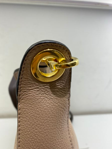 Prada Beige Vitello Daino Crossbody Bag-handbag-Prada-The Closet Egypt