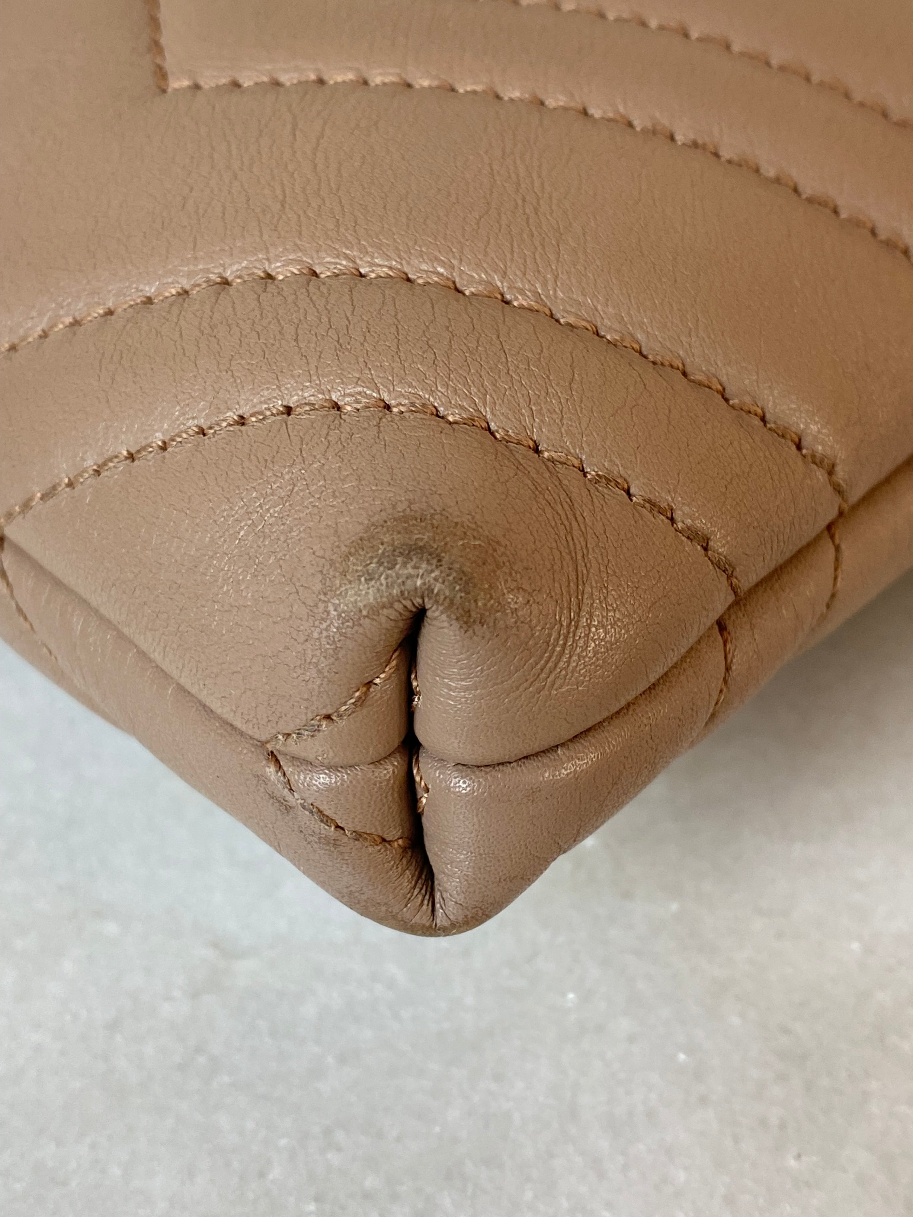 Gucci Nude Marmont Crossbody Mini Chain Bag