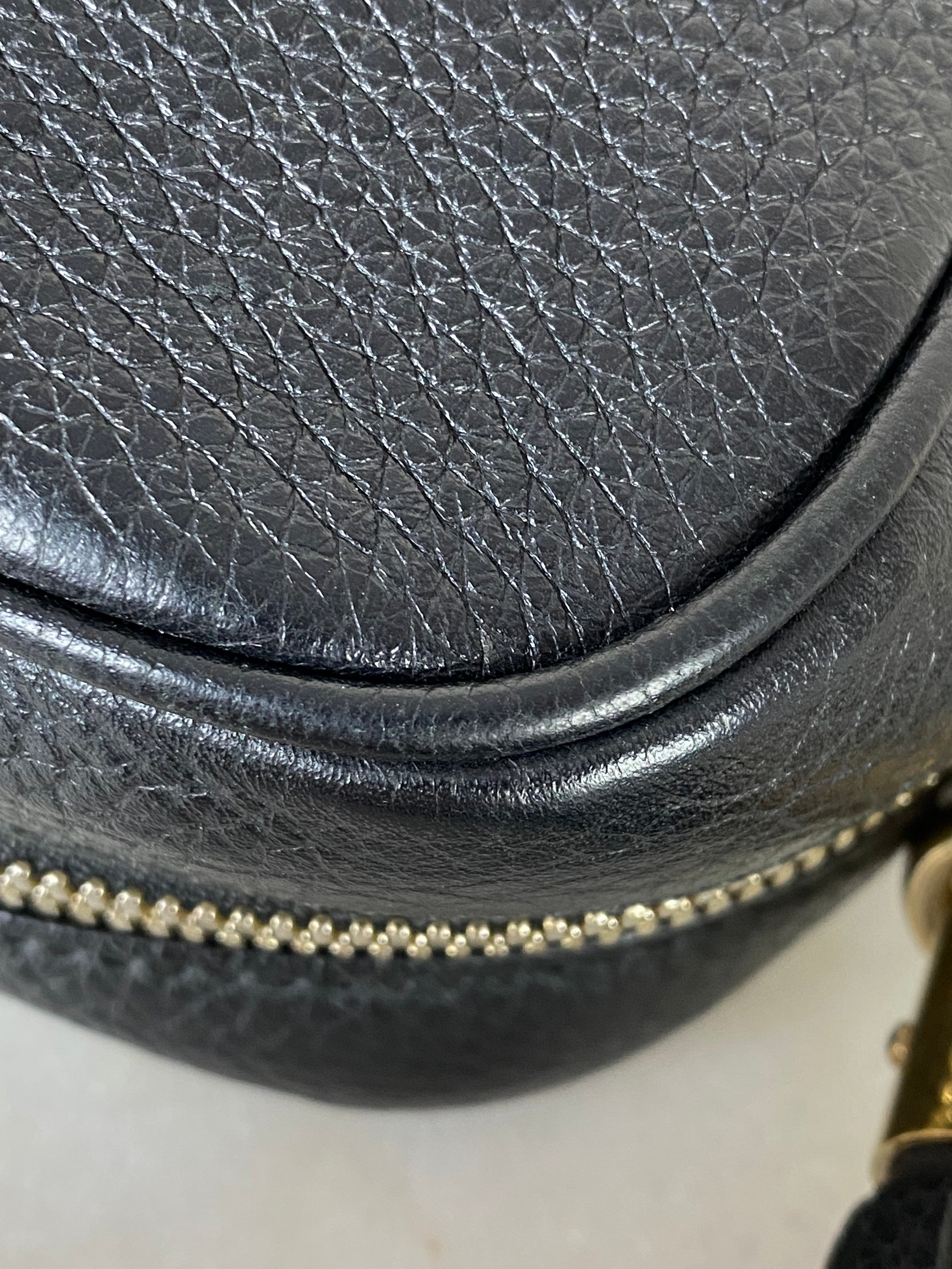 Gucci Black Soho Disco Camera Crossbody Bag