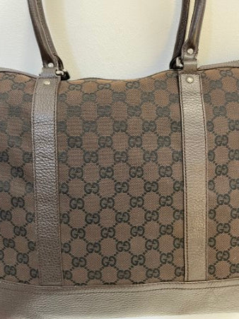 Gucci Brown GG Shoulder Bag-handbag-Gucci-The Closet Egypt