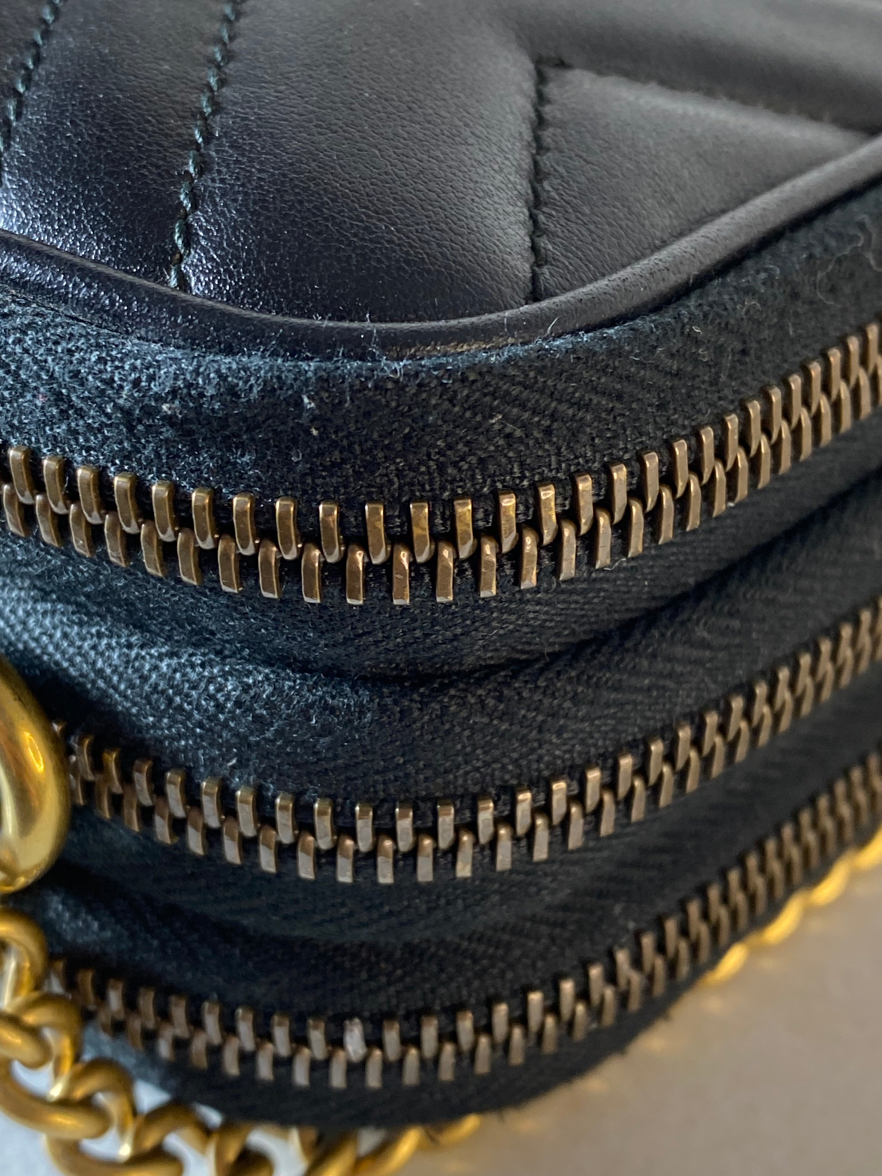 Gucci Black GG Marmont Crossbody Bag-handbag-Gucci-The Closet Egypt