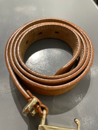 Fendi Camel FF Logo Belt 38-Belt-Fendi-The Closet Egypt