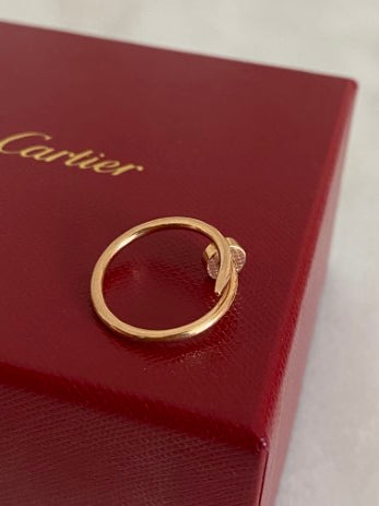 Cartier 18K Yellow Gold Small Model Juste Un Clou Ring 49-Rings-Cartier-The Closet Egypt