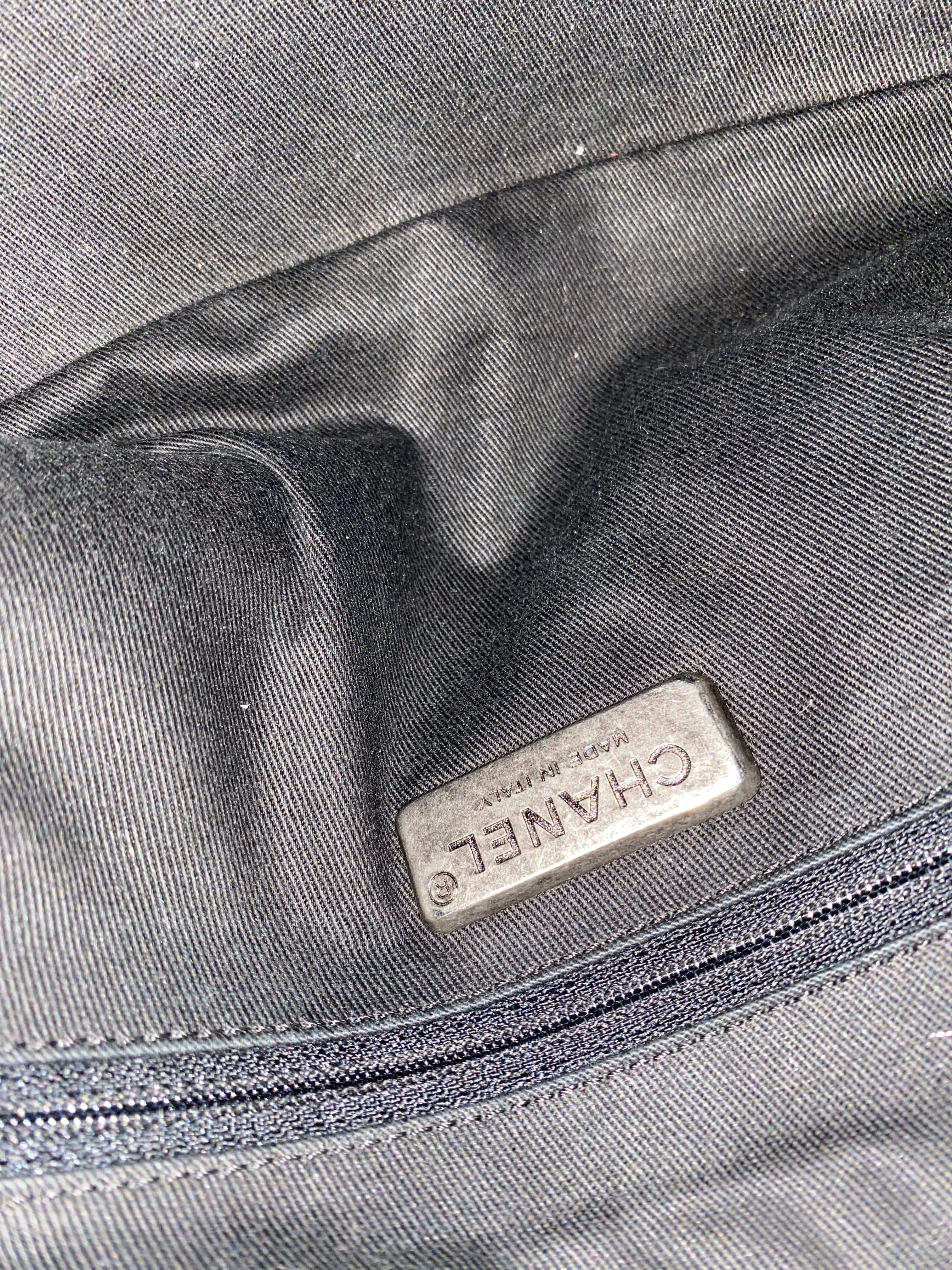 Chanel Black Distressed Outdoor Ligne Bag-handbag-Chanel-The Closet Egypt