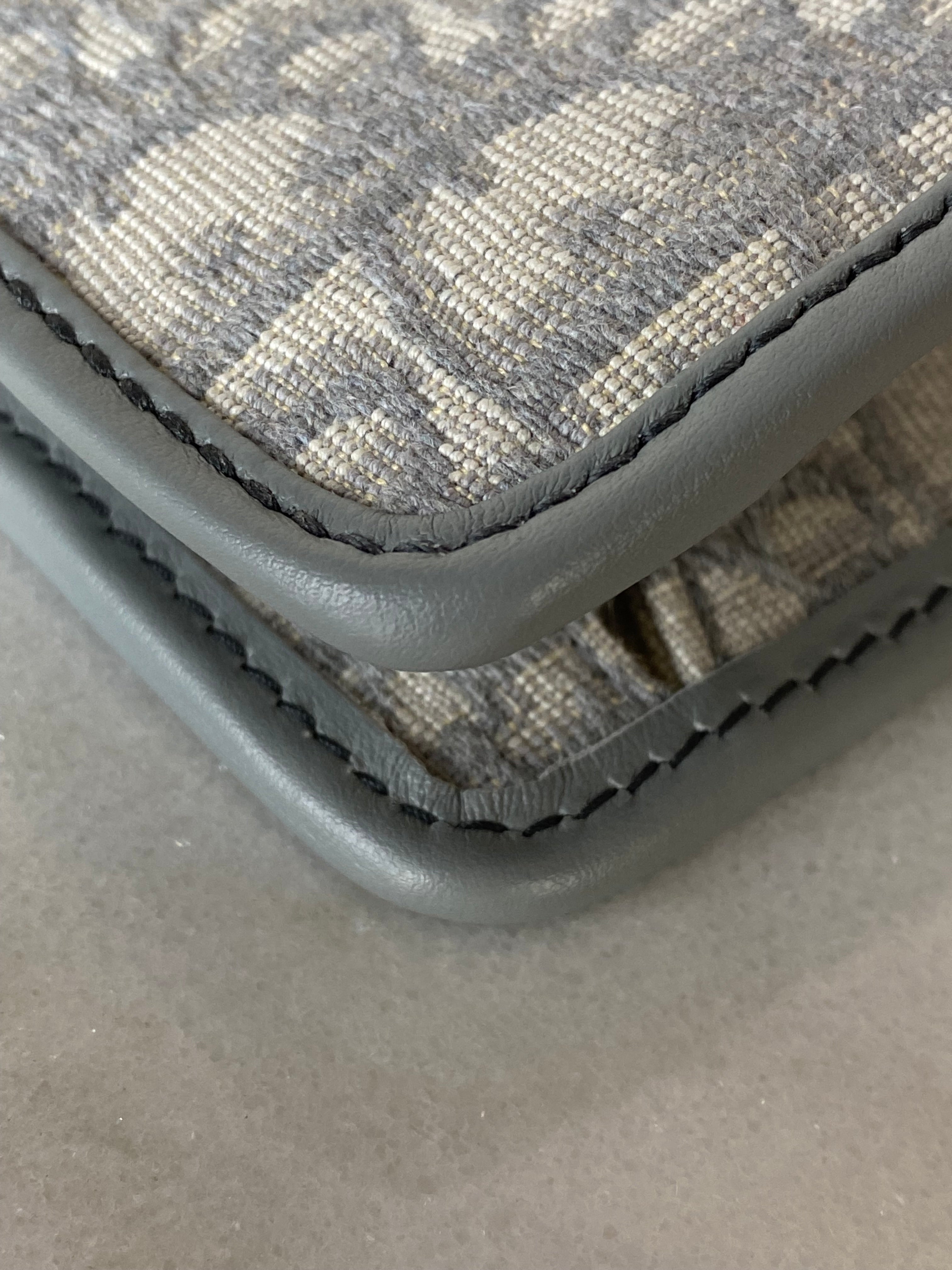 Christian Dior Grey Montaigne Pouch-Pouch-Christian Dior-The Closet Egypt