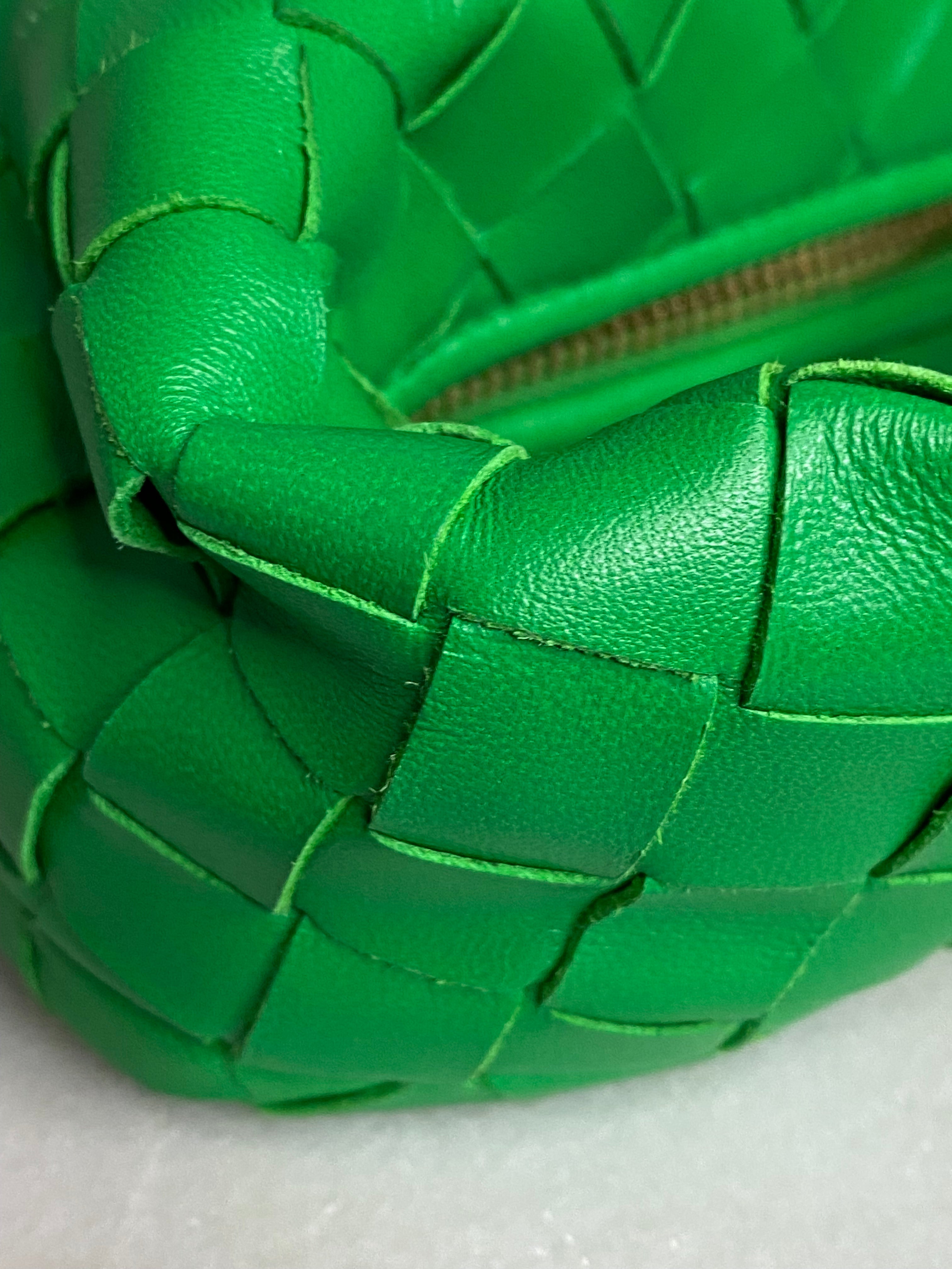 Bottega Veneta Green Jodie Mini Bag-handbag-Bottega Veneta-The Closet Egypt