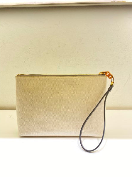 Givenchy White Printed Pouch-Clutch-Givenchy-The Closet Egypt