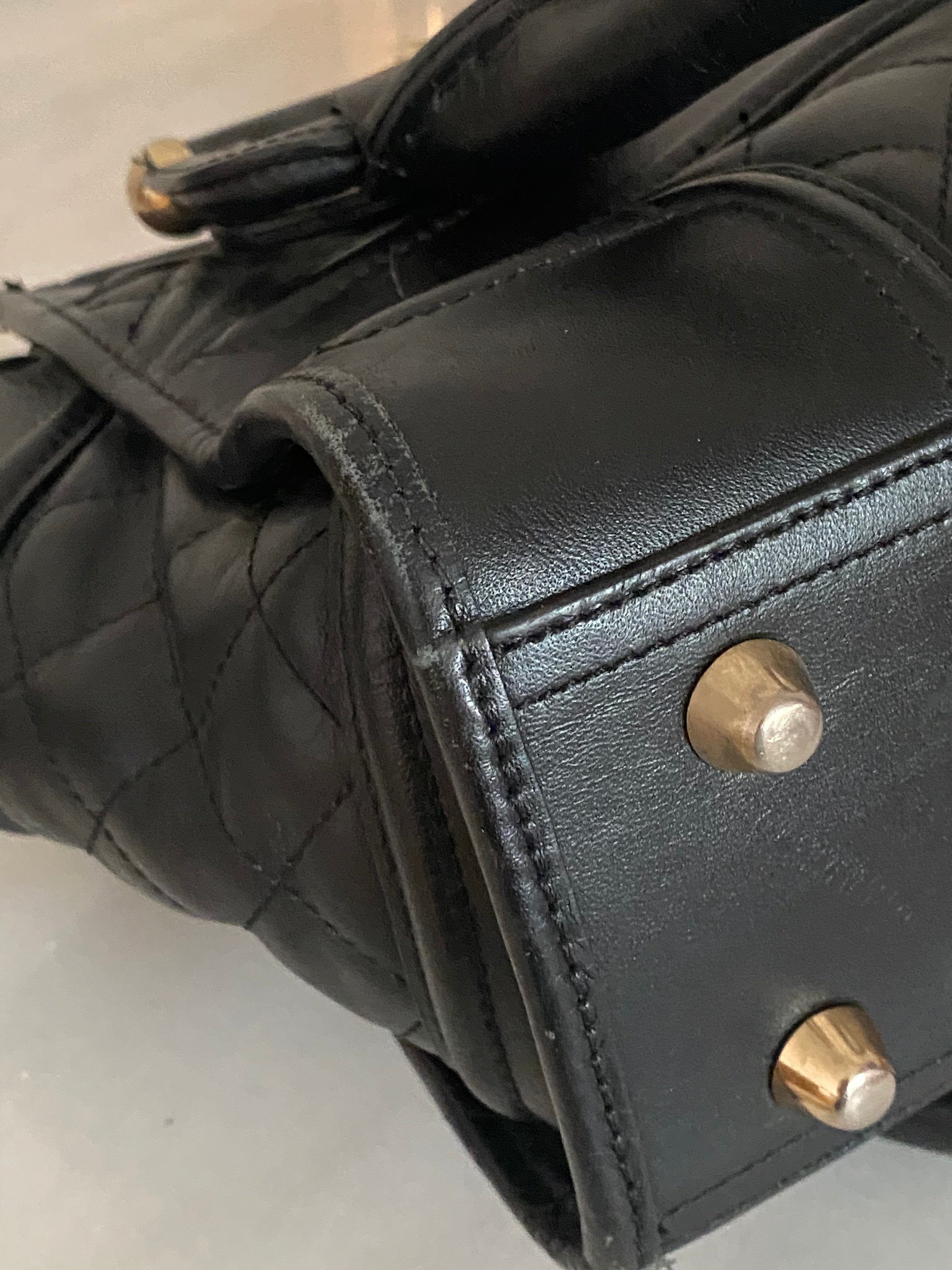 Burberry Black Mini Monor Tote Bag-handbag-Burberry-The Closet Egypt