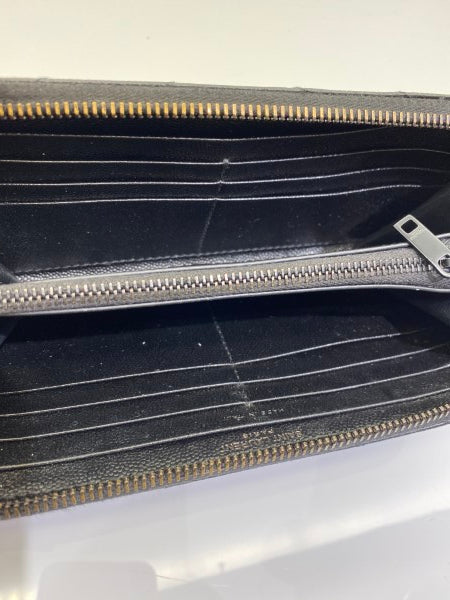 YSL Black Wallet-wallet-YSL-The Closet Egypt