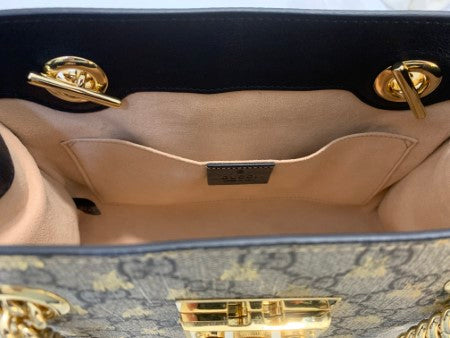 Gucci Bicolor GG Supreme Padlock Small Shoulder Bag-handbag-Gucci-The Closet Egypt
