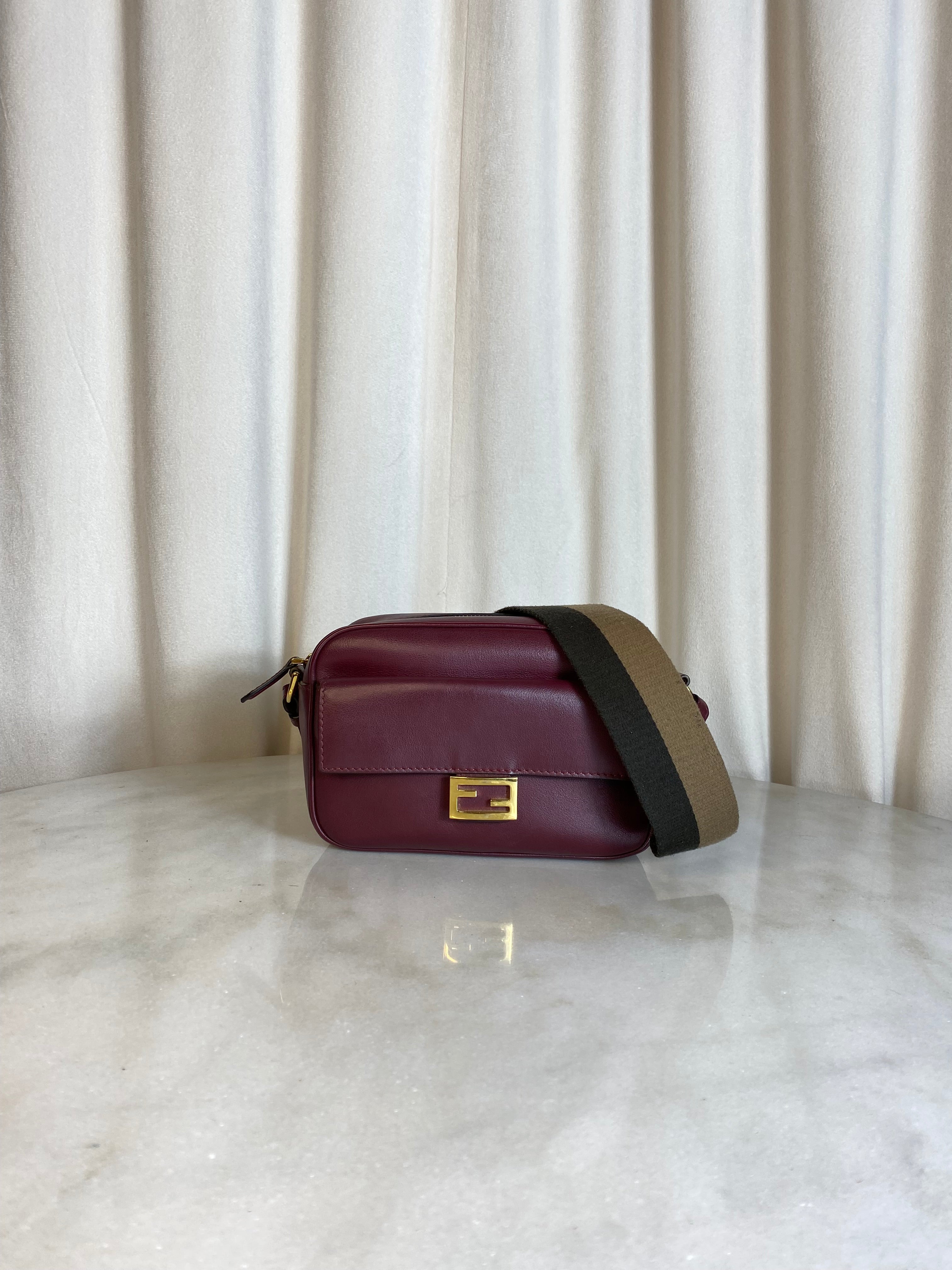 Fendi Red Camera Bag-handbag-Fendi-The Closet Egypt