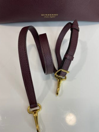 Burberry Burgundy Banner Tote Medium Bag-handbag-Burberry-The Closet Egypt