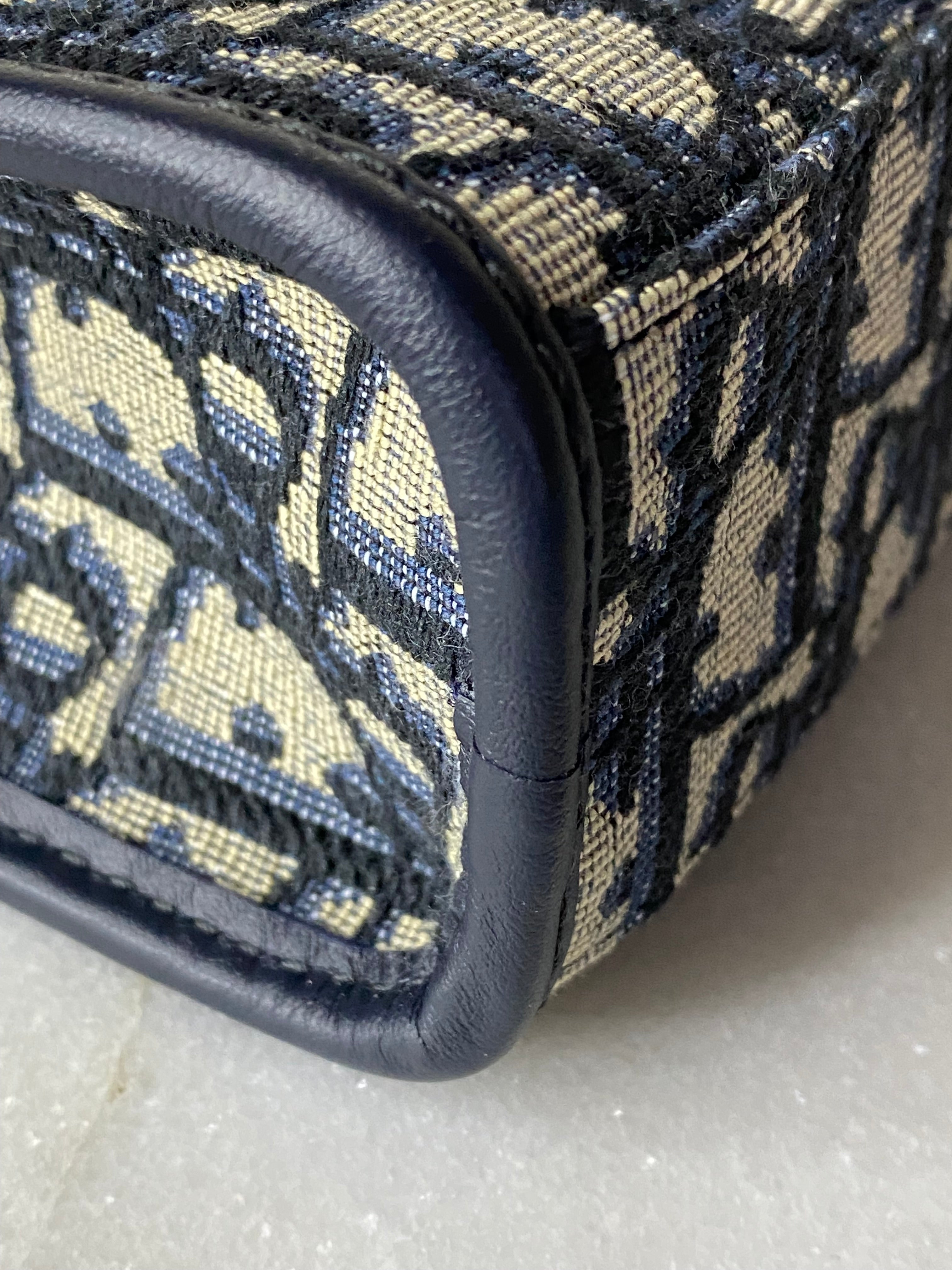 Christian Dior Blue Montaigne Pouch-Pouch-Christian Dior-The Closet Egypt