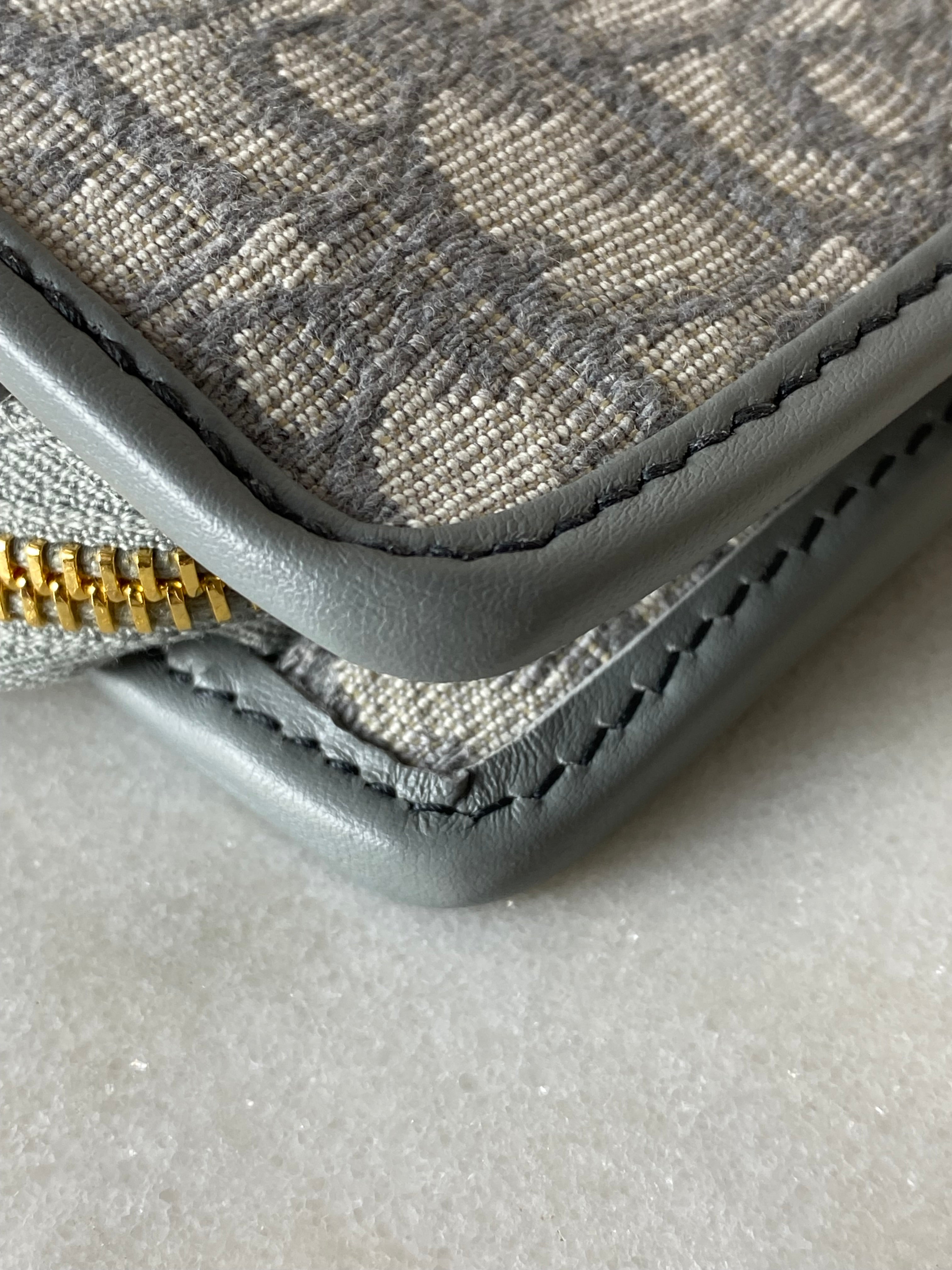 Christian Dior Grey Montaigne Pouch-Pouch-Christian Dior-The Closet Egypt