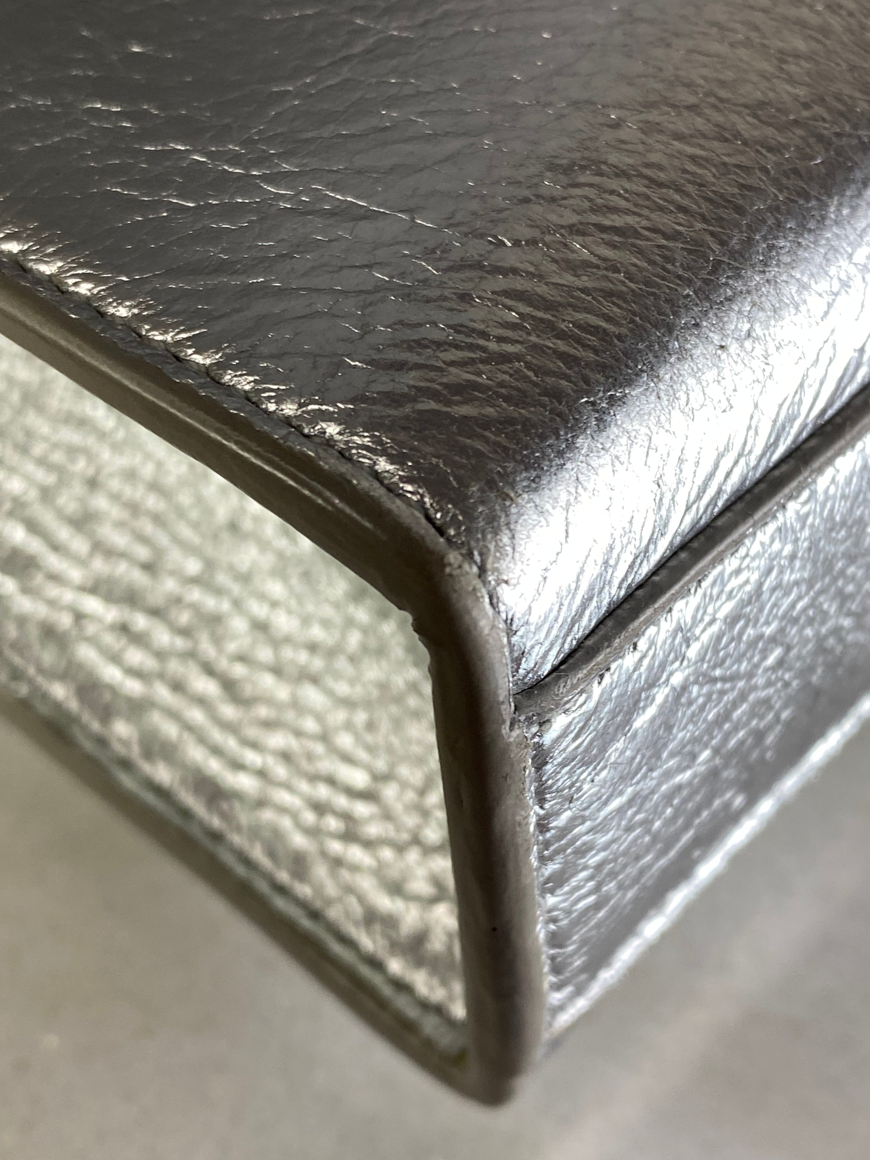 YSL Metallic Silver Yves Medium Cloud & Strar Kate Bag-handbag-YSL-The Closet Egypt