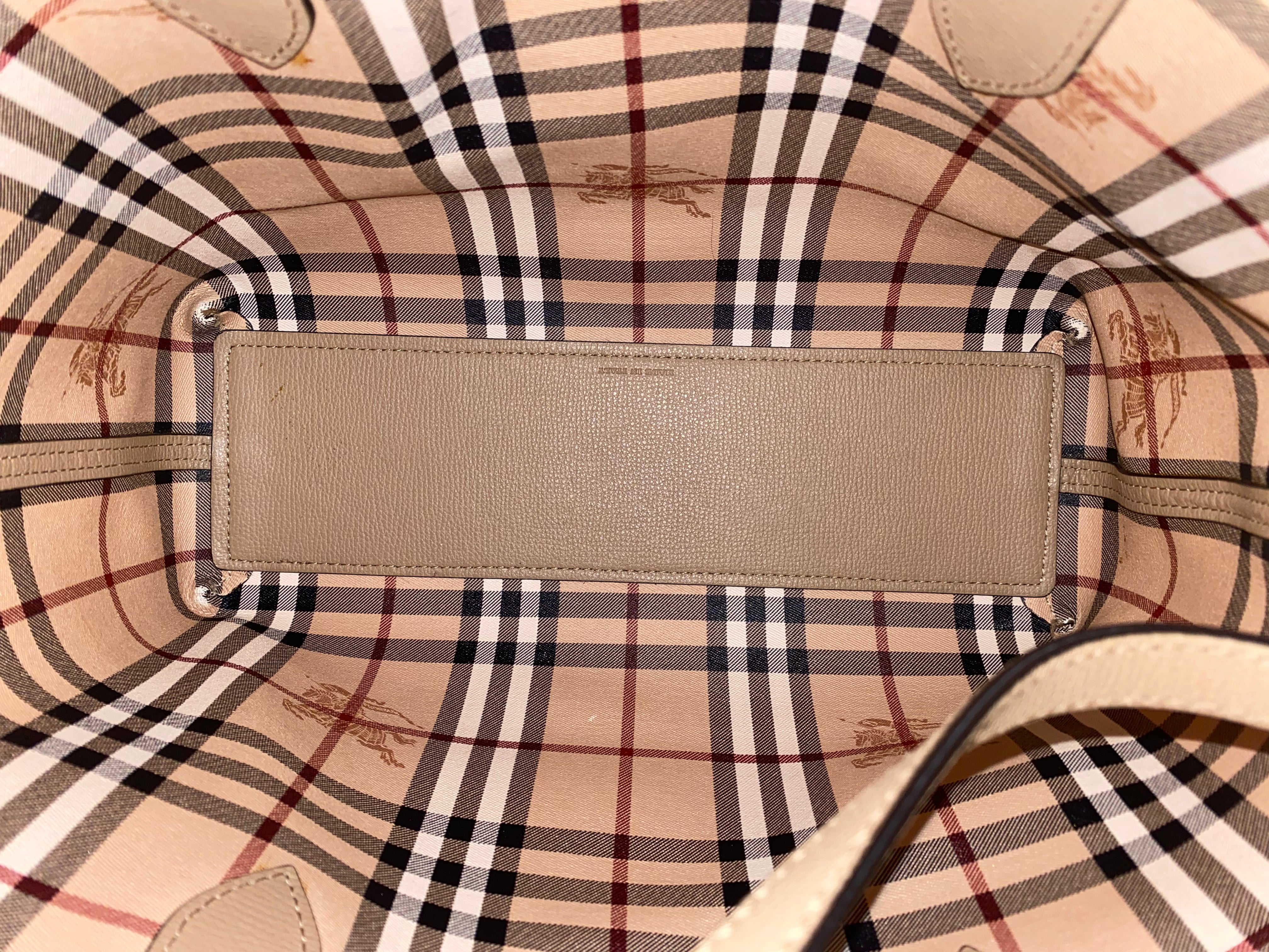 Burberry Beige Reversible Shoulder Bag-handbag-Burberry-The Closet Egypt
